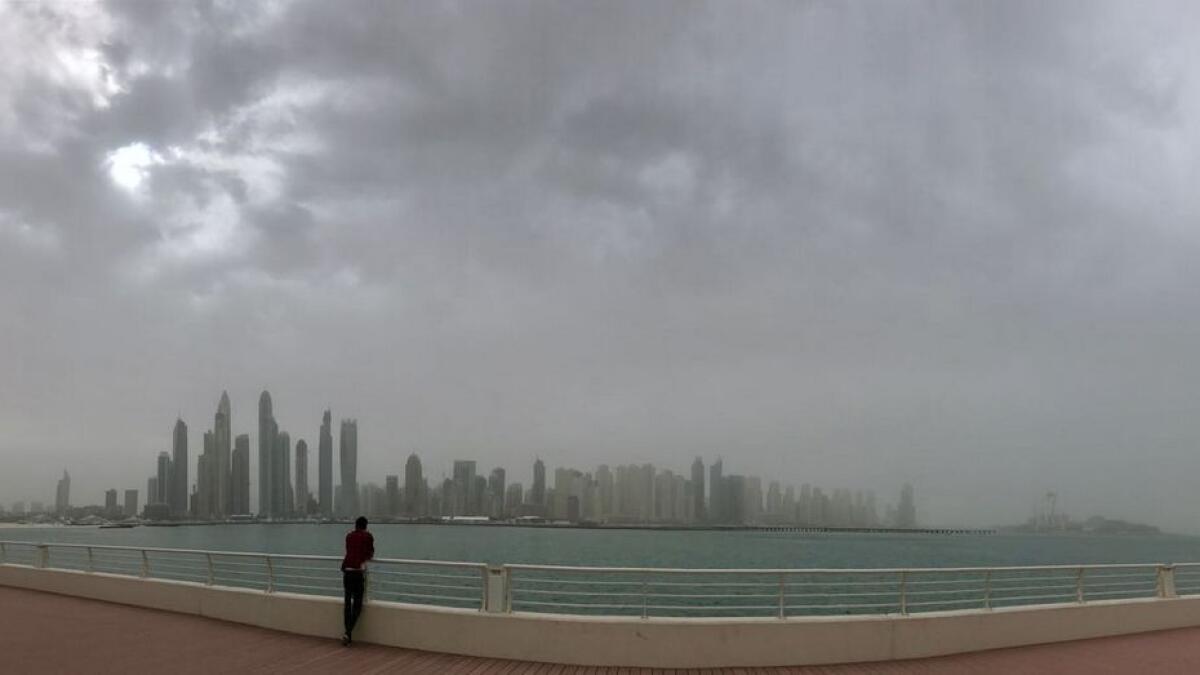 Sand storm, rain weather forecast for UAE