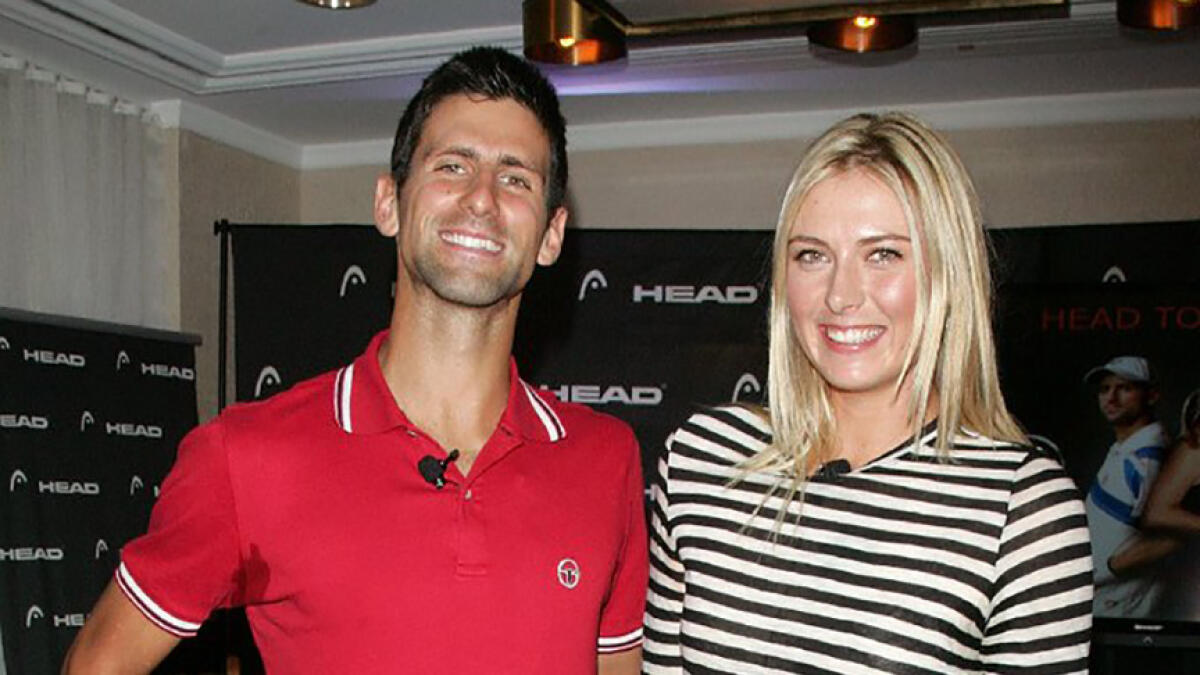 Five-time Grand Slam champion Maria Sharapova spoke about her dinner with Novak Djokovic. -- Twitter