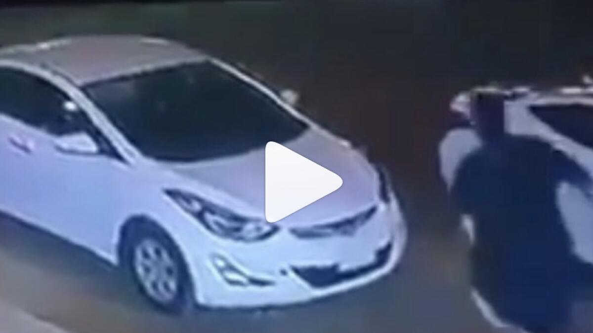 Saudi car thief rams into owner in viral video, arrested