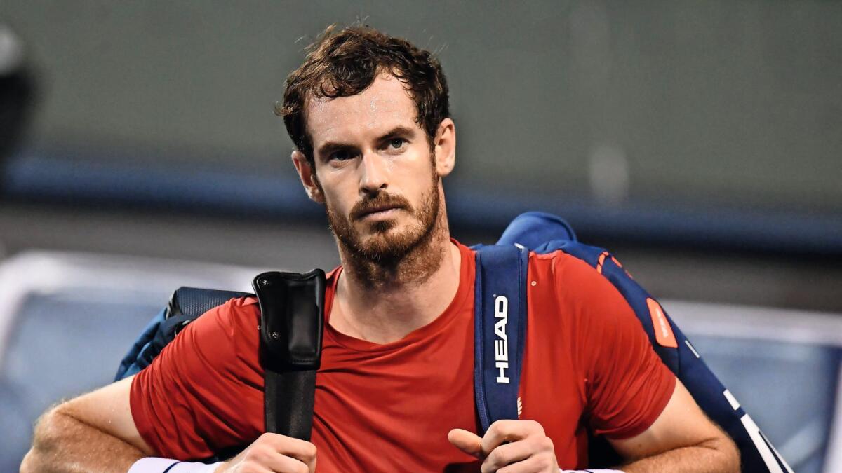 Former world number one Andy Murray, a three-times Grand Slam champion, last played the hardcourt major in 2019. — AFP