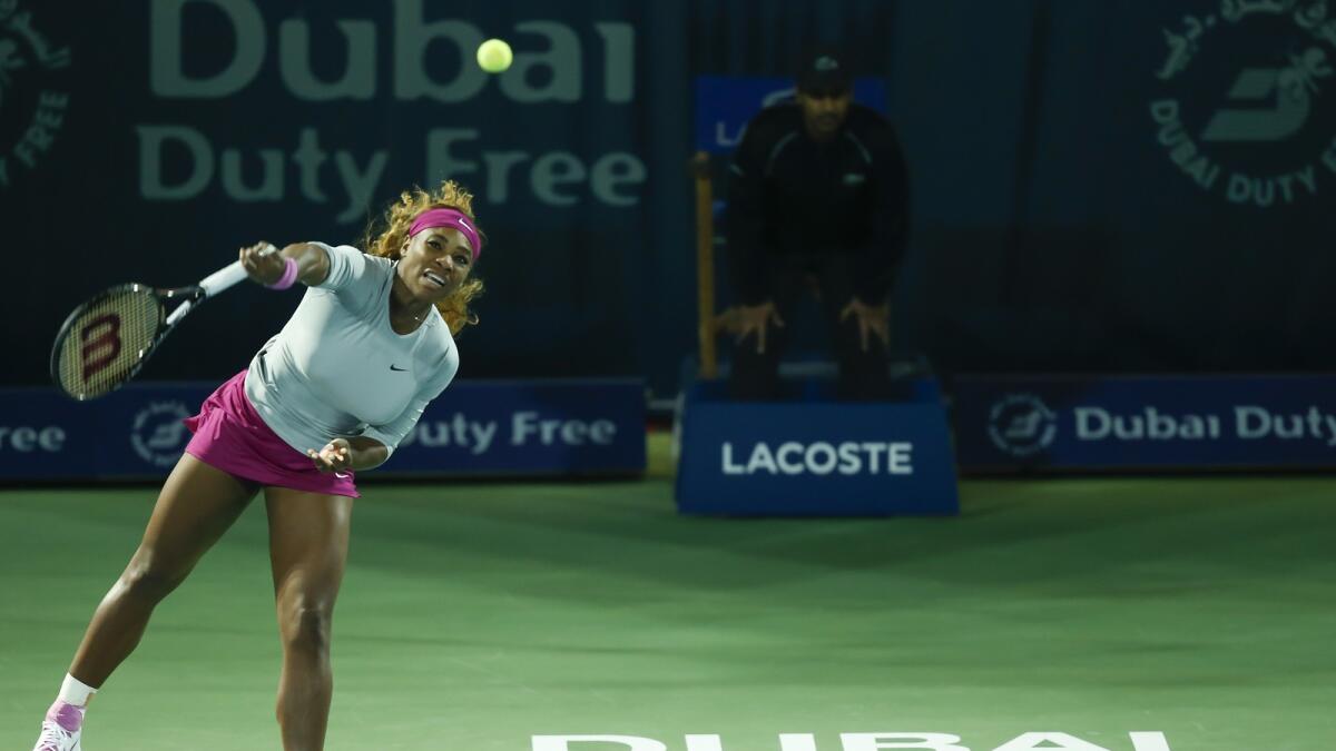 Serena hopes to end Dubai Open title jinx