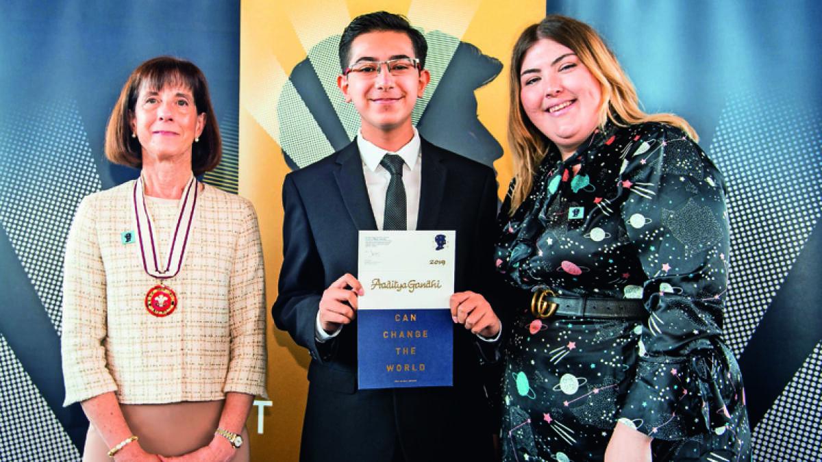 13-year-old Dubai student wins prestigious UK award