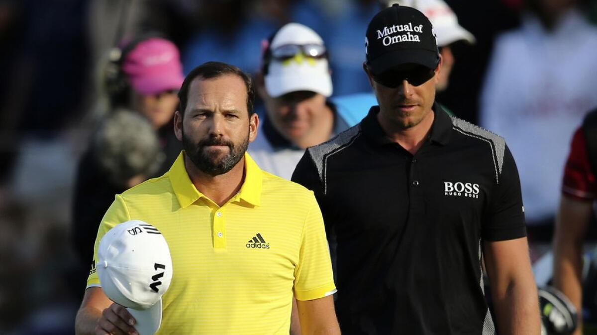 Golf: Garcia enjoys duel with Stenson