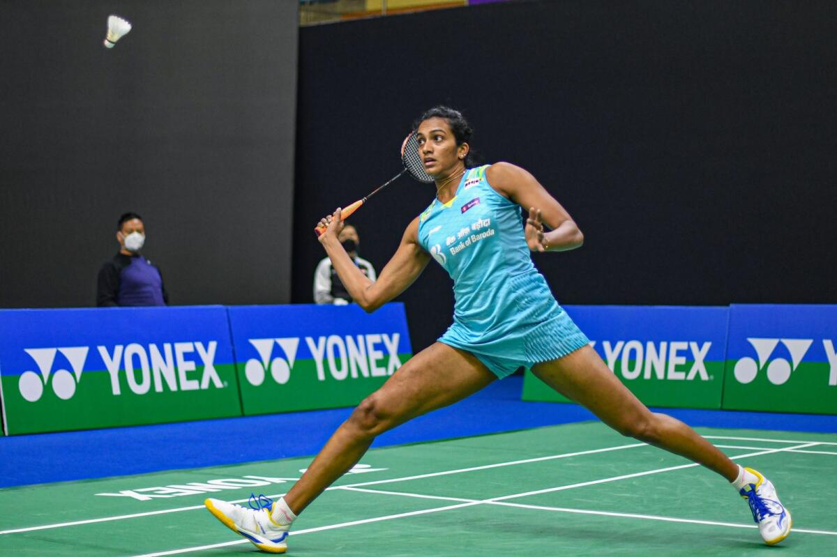 Indian star PV Sindhu will be in action at the Expo City-Dubai Exhibition Centre next week. — PTI
