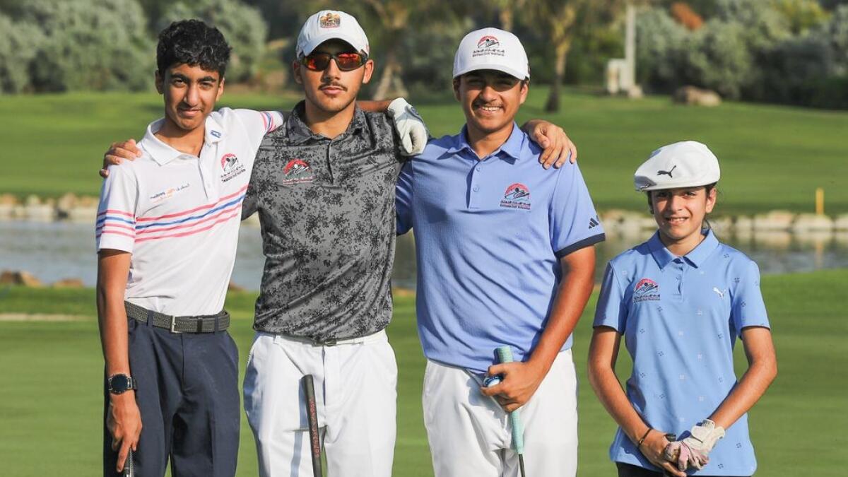 Players competing in the recent EGF Monthly Match at Sharjah Golf &amp; Shooting Club. - Supplied photo