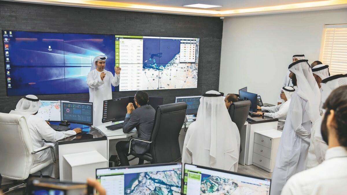 abu dhabi, tadweer, centre, waste collection, transport