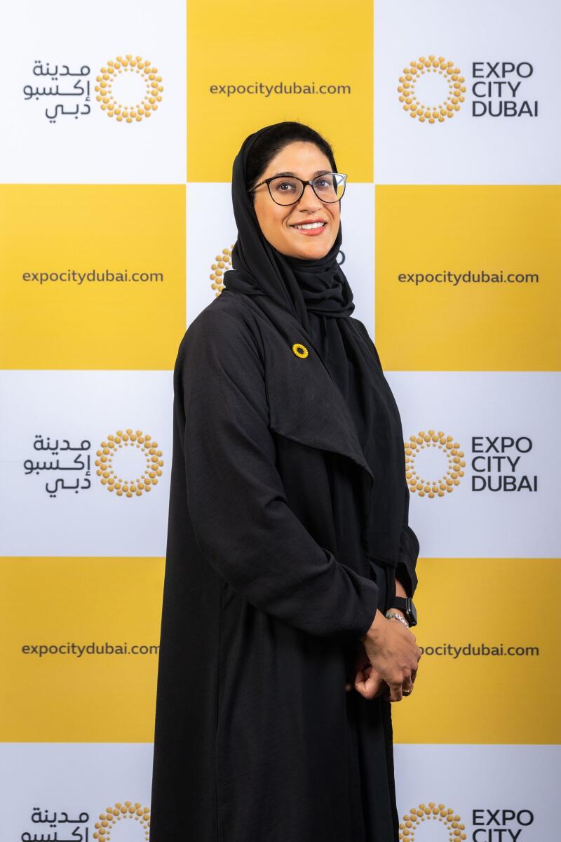 Marjan Faraidooni, chief of Education and Culture, at Expo City Dubai. — Supplied photo