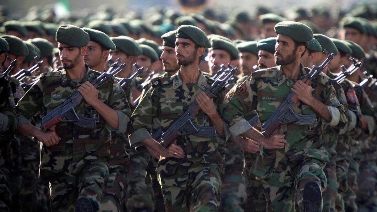 Iran's Revolutionary Guards have been on the US 'Designated Global Terrorist' list since 2019.