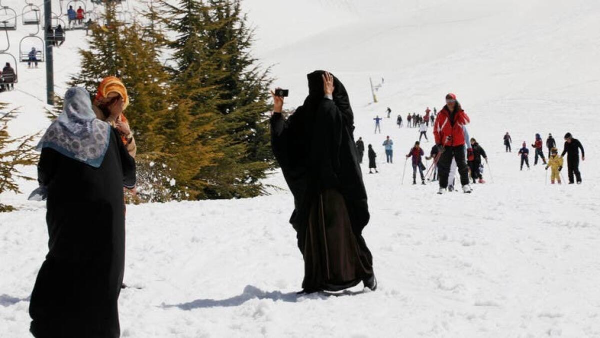 In Tarif, on the border with Jordan, the temperature hit minus 5 degrees Celsius, according to the weather services. It dropped to minus three in Hail further southeast, and minus 2 in Arar on the border with Iraq.- Reuters