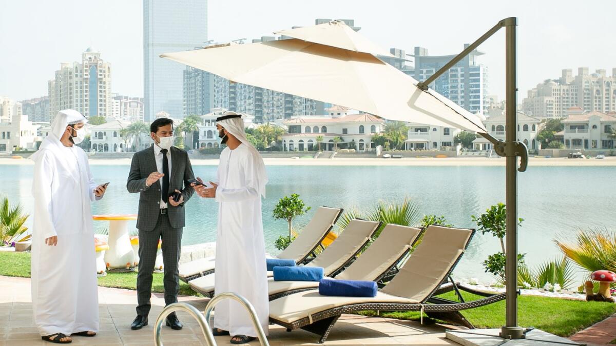 Inspections at Dubai tourism facilities. - Supplied photos