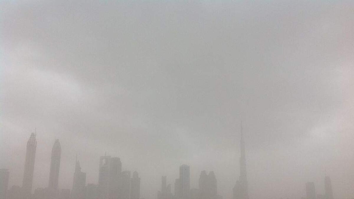 NCMS warns of low visibility due to thunderstorms, dusty weather