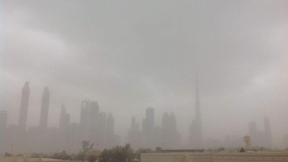NCMS warns of low visibility due to thunderstorms, dusty weather