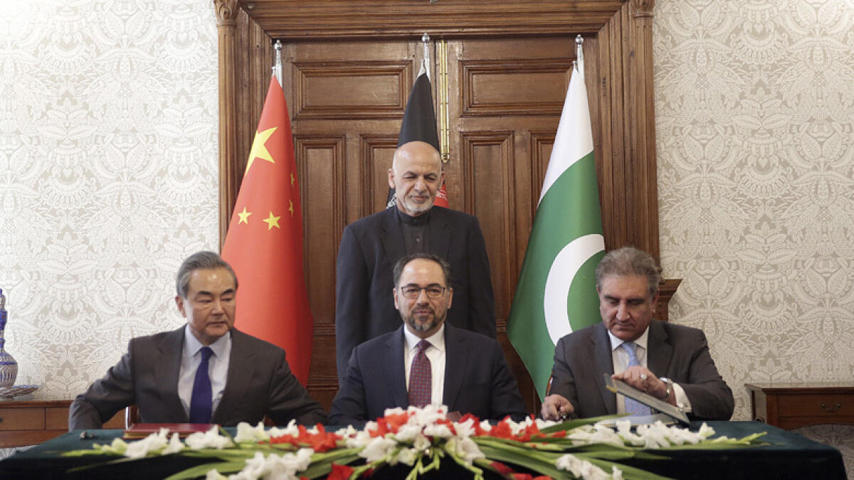 Pakistan, China, Afghanistan sign MoU on anti-terrorism cooperation