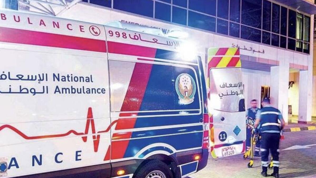 Emirati paramedic , UAE