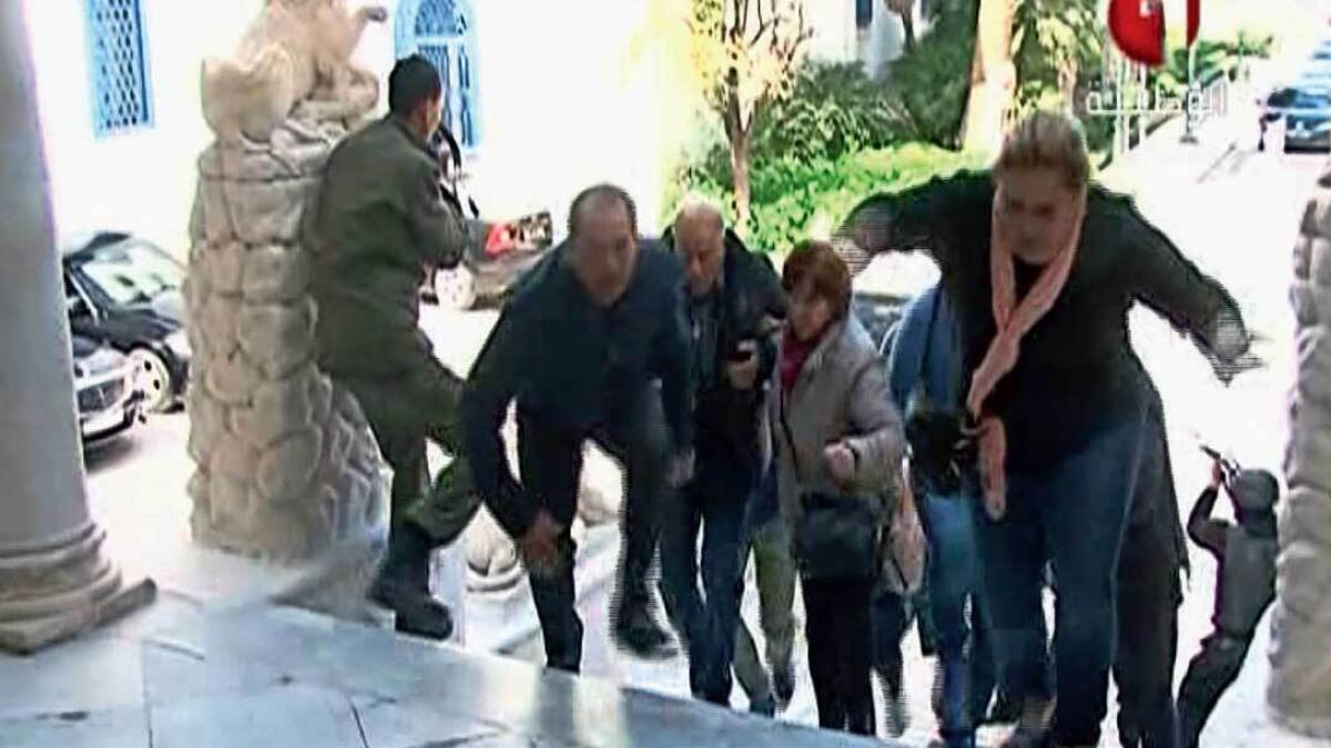 Two armed men attacked visitors at Tunis’ Bardo Museum in March 2015, killing 21 foreign tourists and a security guard. — AFP file