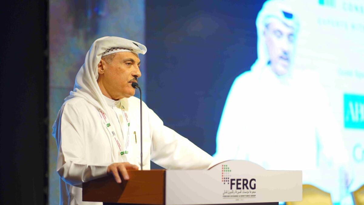 Mohamed Al Ansari, chairman of the Foreign Exchange and Remittances Group. — Supplied photo