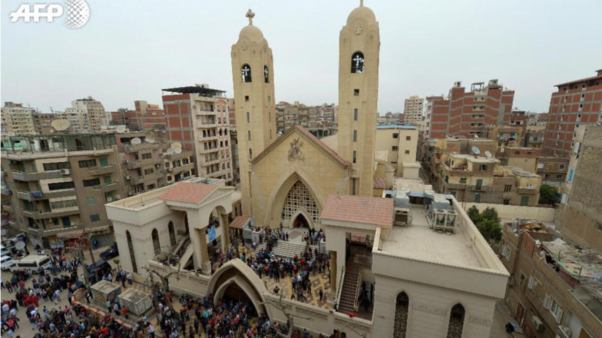 Daesh claims Egypt church bombings, 43 killed