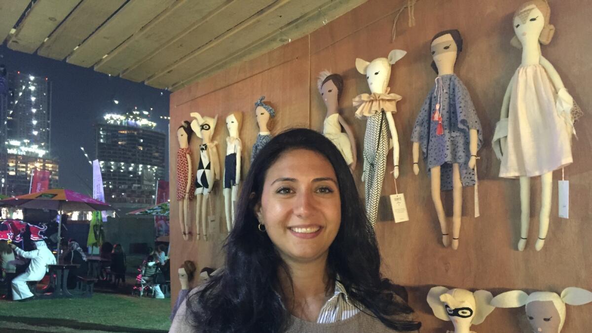 Sahar Wahbeh founder of doll company Dumye