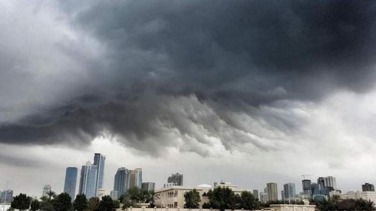 Clouds loom over UAE skies, chance of rain?