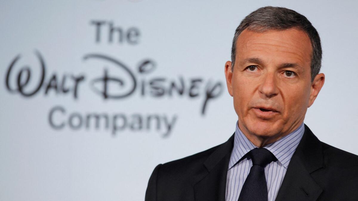 Disney ousted chief executive Bob Chapek on November 20, 2022 and announced that it had brought back former CEO Bob Iger to once again take the reins. — AFP 