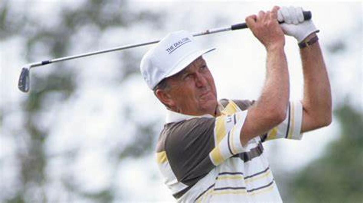 The first golfer to break 60 was Al Geiberger, 'Mr 59' in 1977. -File photo