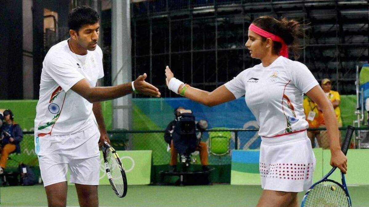 Olympics: India duo Sania-Bopanna enter mixed doubles quarters