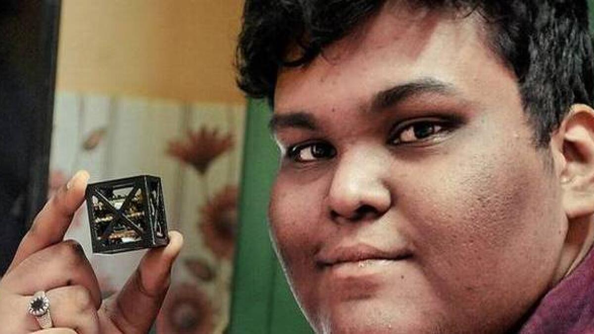 Indian teen develops worlds smallest satellite for Nasa
