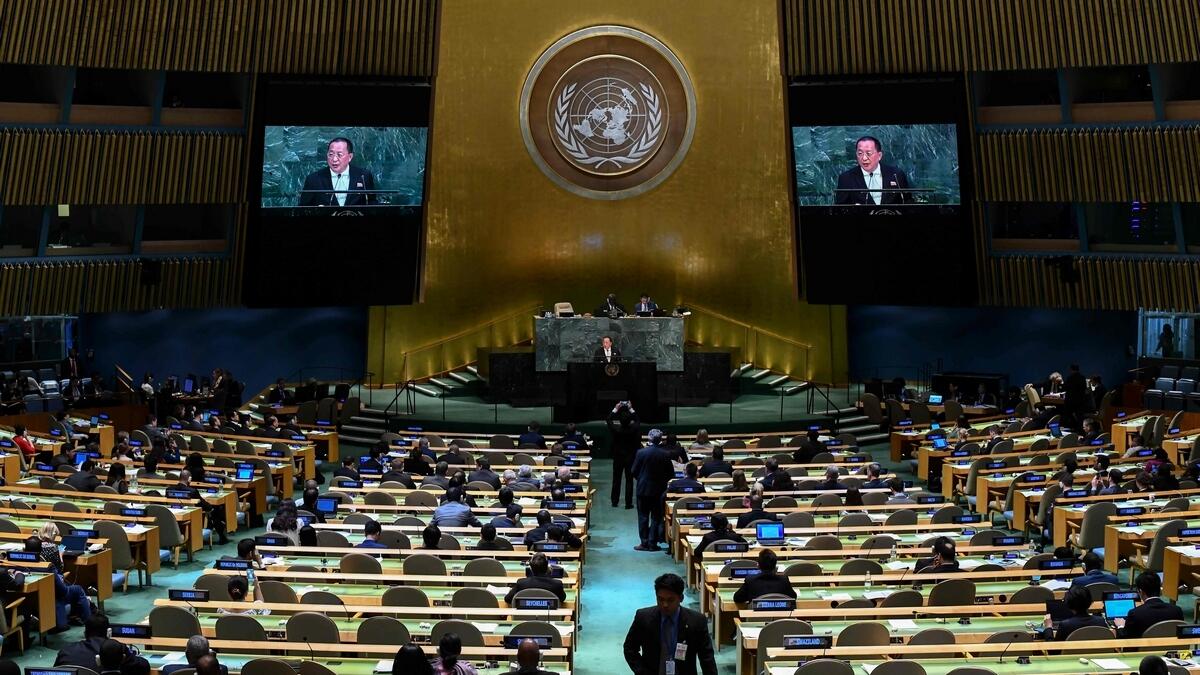 World leaders at UN look for progress on North Korea, brace for Trump 