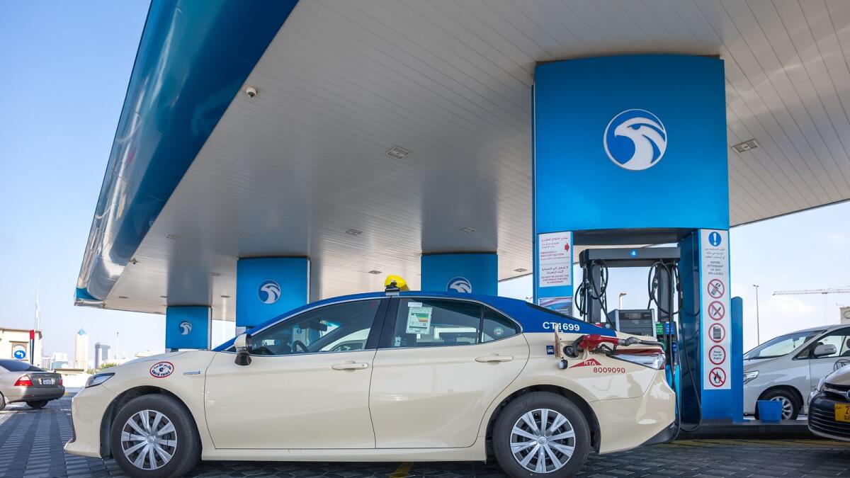 Adnoc will supply all Cars Taxi vehicles with fuel and Adnoc Voyager lubricant