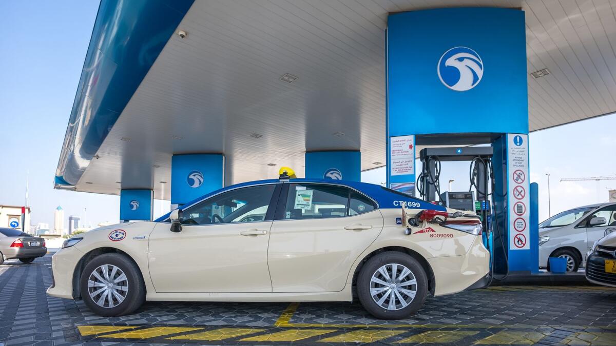 Adnoc will supply all Cars Taxi vehicles with fuel and Adnoc Voyager lubricant