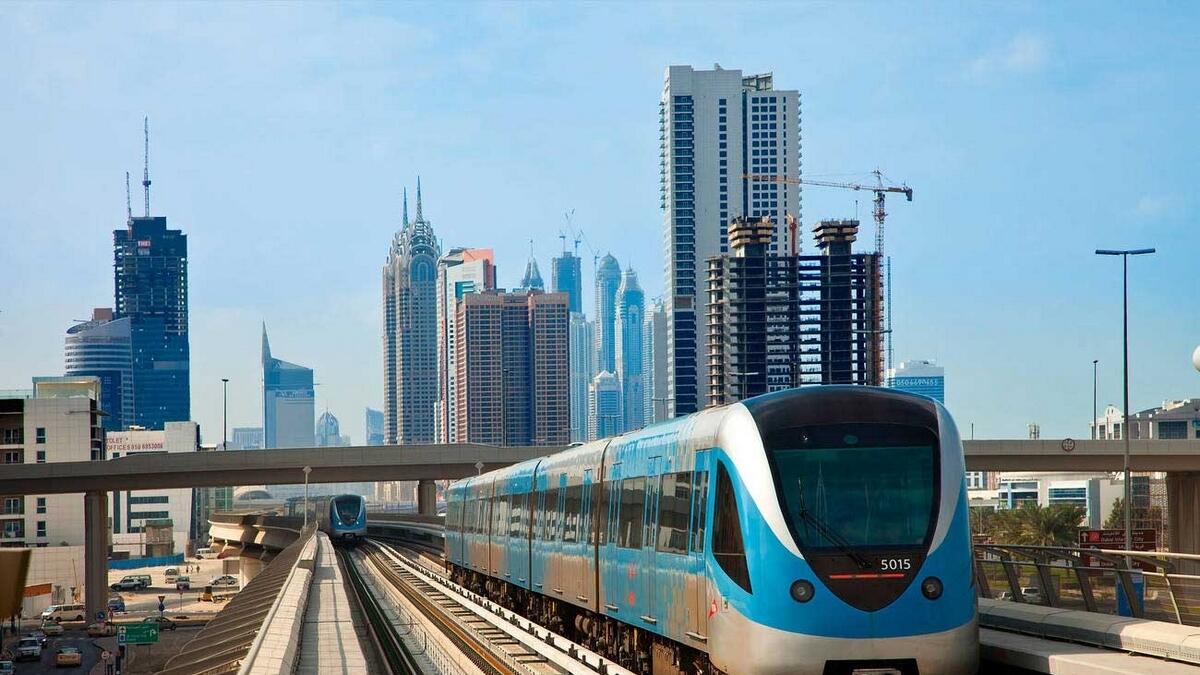 Dubai Metro, 10 years, 1.5 billion riders, transport, Union, Burjuman stations
