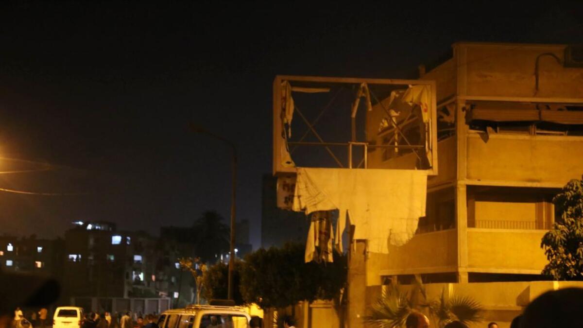 Bomb kills 2 Egyptian policemen, wounds 24: Officials