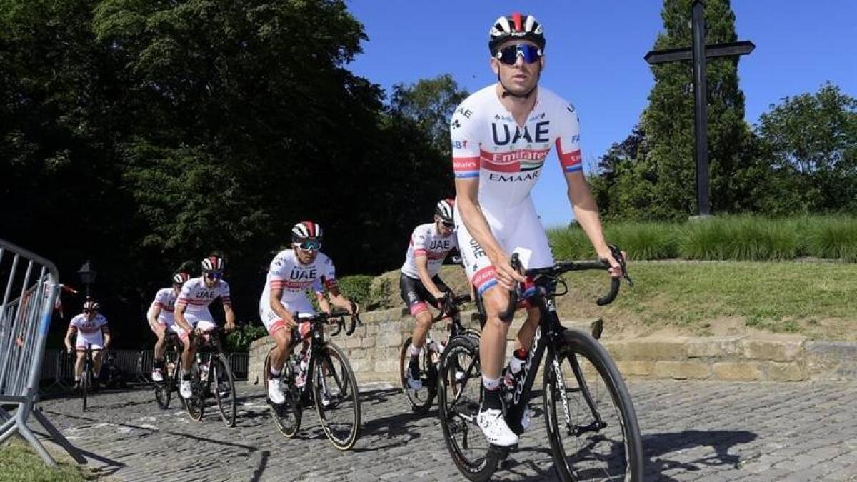 UAE Team Emirates riders in action during the 2019 Tour de France. - Supplied photo