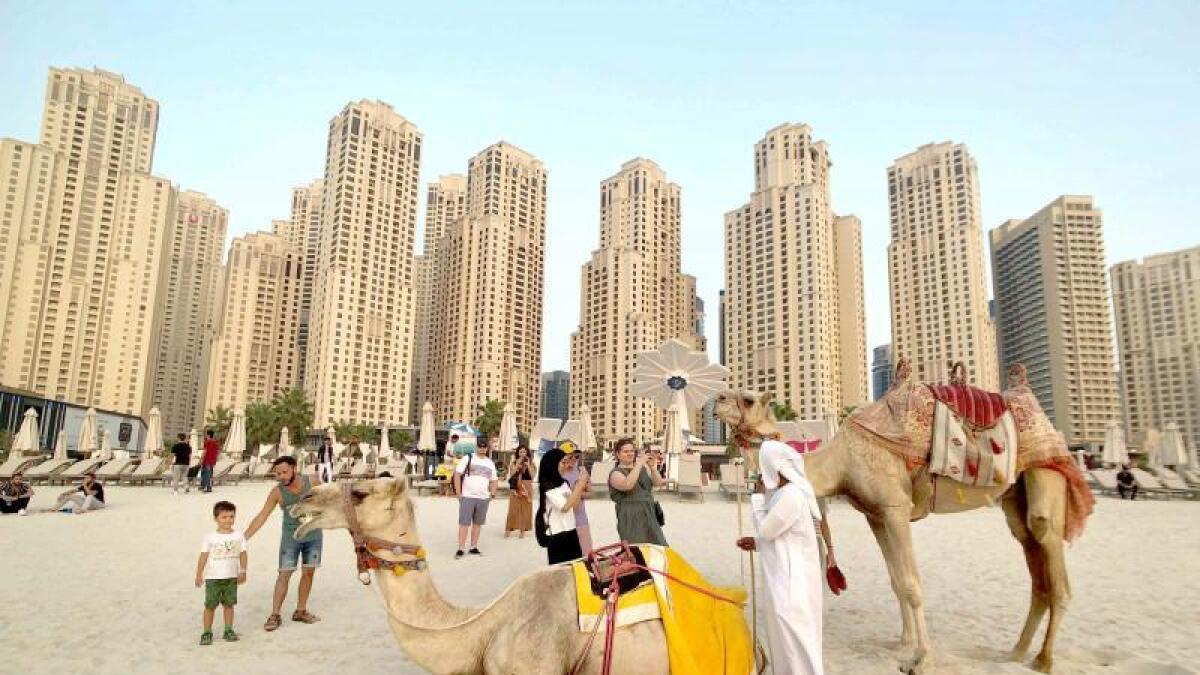 Dubai, tourists