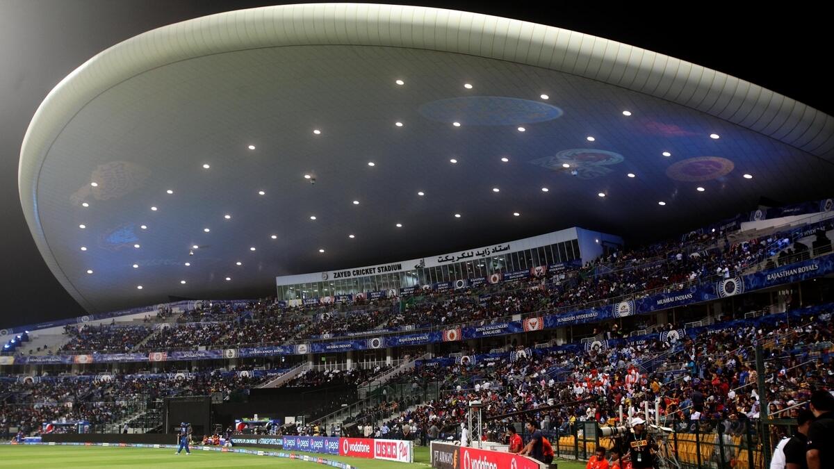 The Sheikh Zayed Stadium in Abu Dhabi hosted matches in the 2014 IPL.. Dubai and Sharjah were the other venues that hosted the first phase of the IPL that year. (KT file)