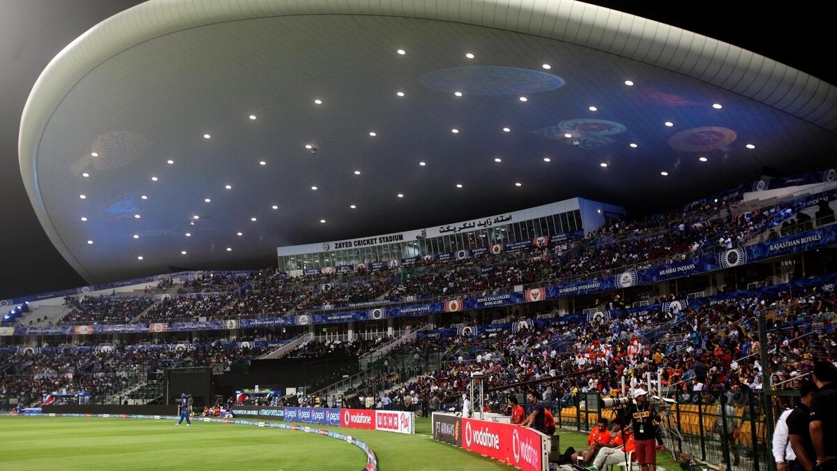 The Sheikh Zayed Stadium in Abu Dhabi hosted matches in the 2014 IPL.. Dubai and Sharjah were the other venues that hosted the first phase of the IPL that year. (KT file)