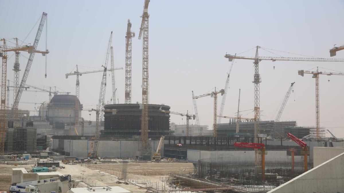 UAEs nuclear plant work towers over Burj Khalifa