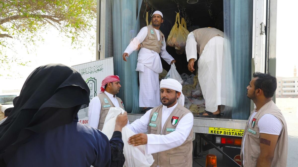 Dubai charity donates Dh174m in nine months