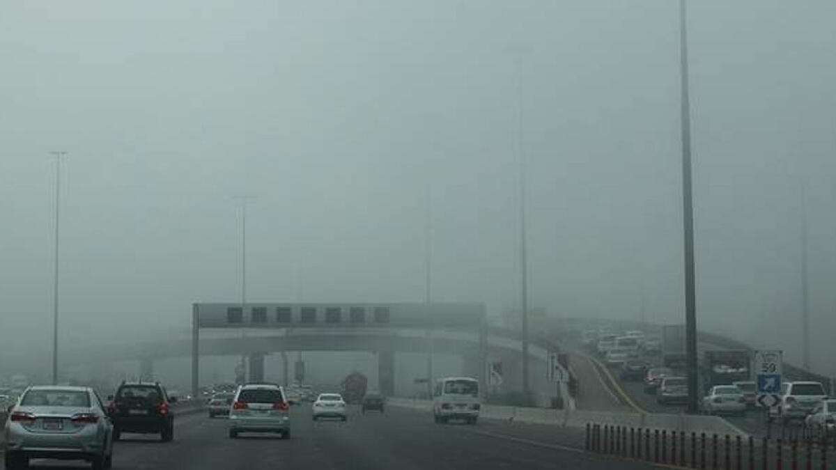 Traffic Updates: Low visibility warning for motorists 