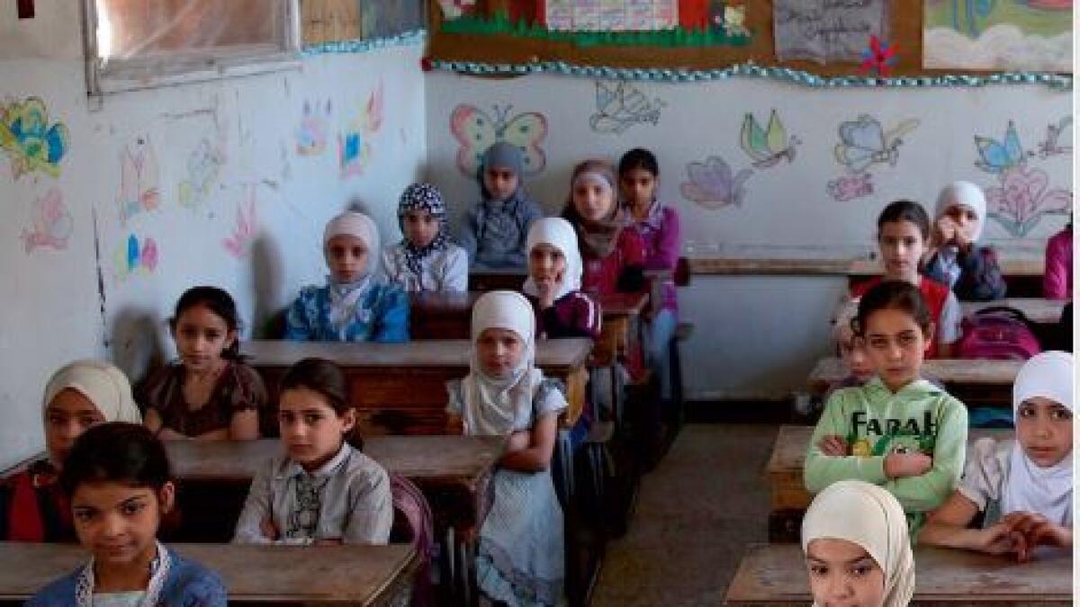 Hope for Syrian kids as Daesh loses control of school