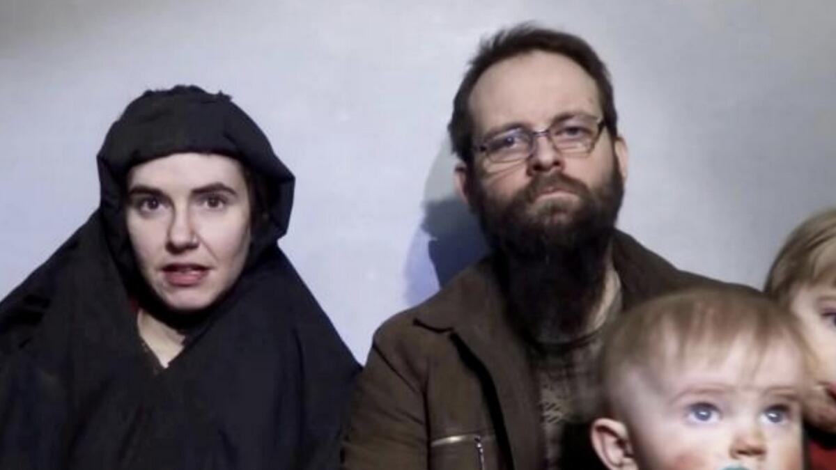US-Canadian couple held for five years in Pakistan, says CIA chief  