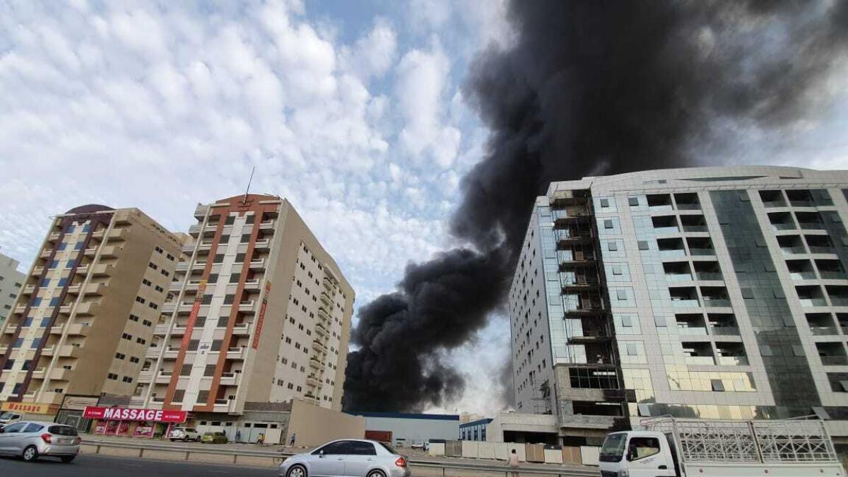 Video: Two warehouses gutted in Dubai fire, no casualties reported