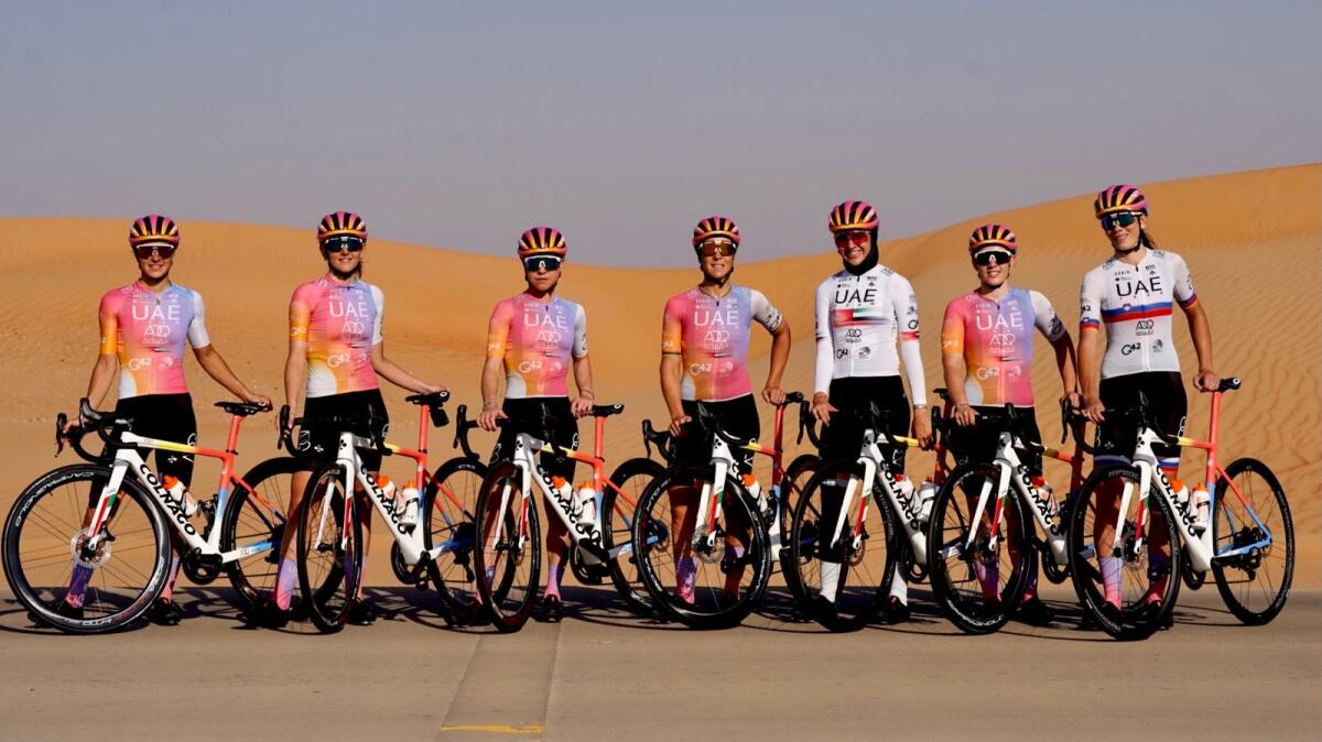UAE Team ADQ. — Supplied photo
