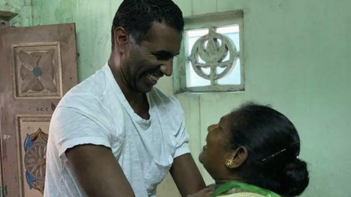 danish man reunites with mother in india