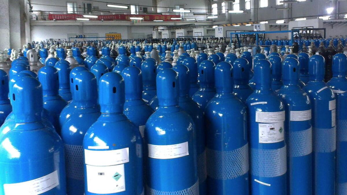 Compressed gas cylinders