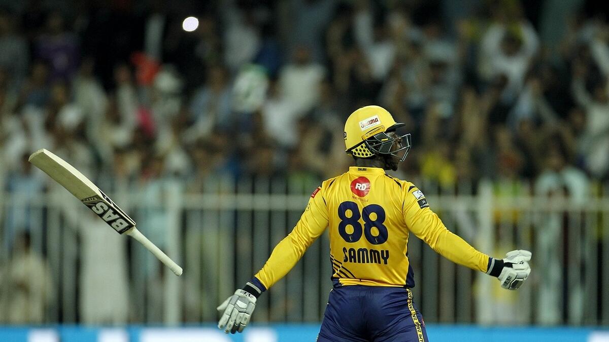 Walking wounded Sammy the hero in Peshawar Zalmis thrilling victory