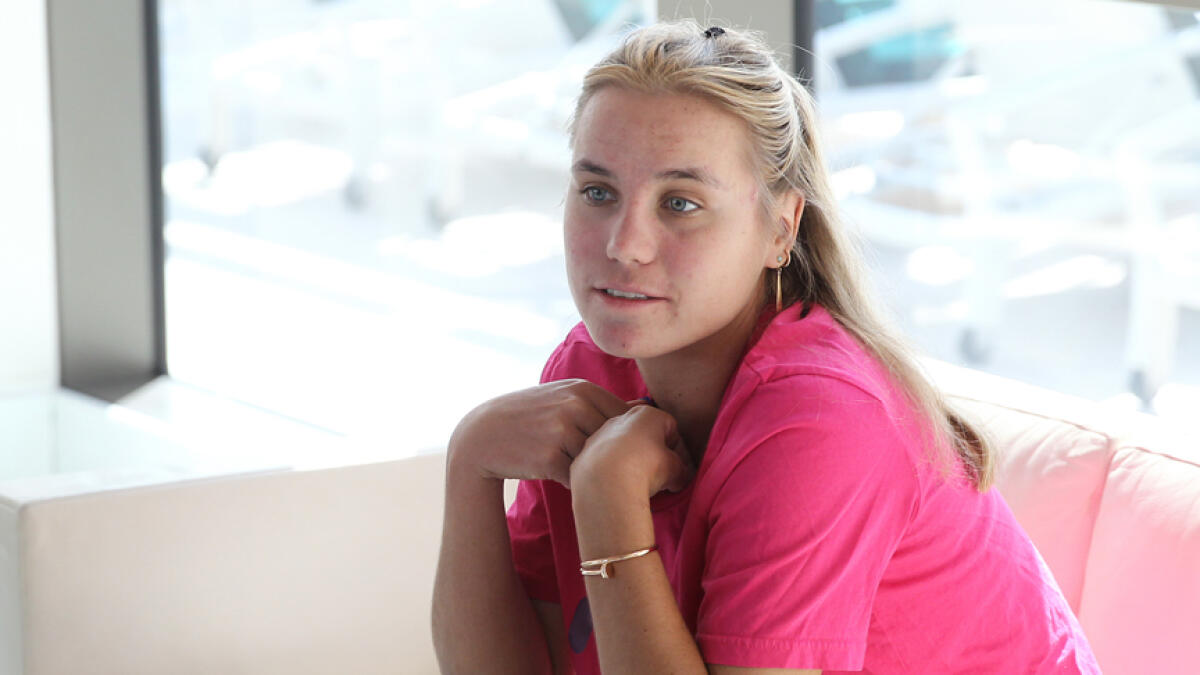 Kenin said self-belief was the secret of her success in winning the Australian Open. - Photo by Juidin Bernarrd