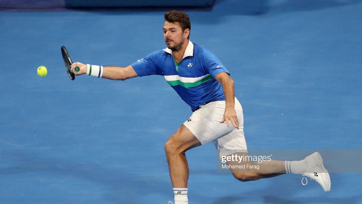 Stanislas Wawrinka hopes fans will come back to watch players in near future. — Twitter