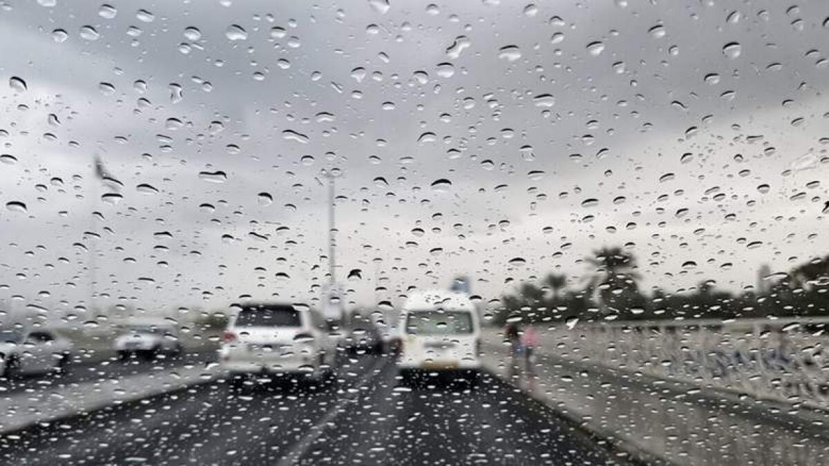 The NCM had also reported heavy rainfall in Sharjah and Ras Al Khaimah on Monday evening.- KT file photo