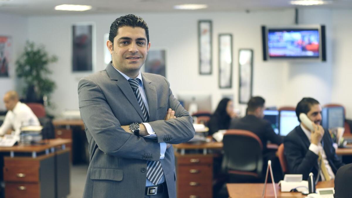 Chaddy Kirbaj, vice director at Swissquote Bank Dubai - Supplied